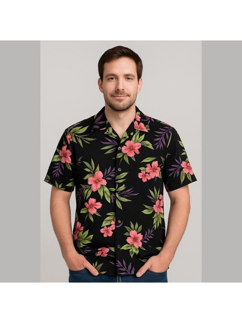 Two Palms Orchid Fern Black
